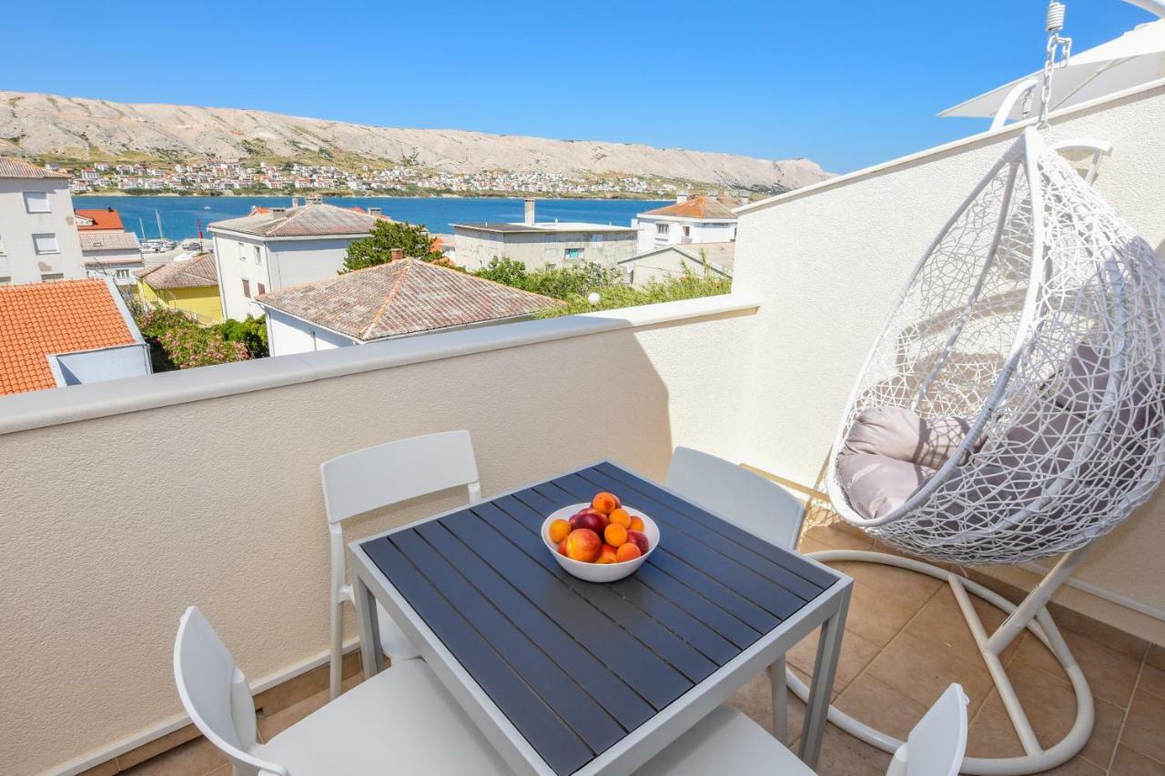 Villa Magena - Luxury Apartments In Pag Center Pag Town Eksteriør bilde