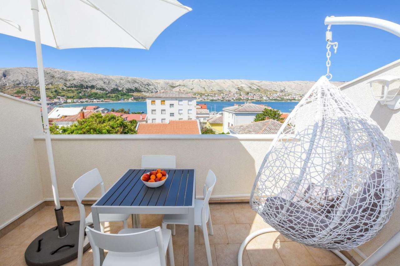 Villa Magena - Luxury Apartments In Pag Center Pag Town Eksteriør bilde