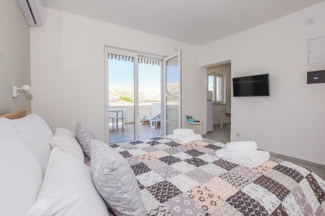 Villa Magena - Luxury Apartments In Pag Center Pag Town Eksteriør bilde