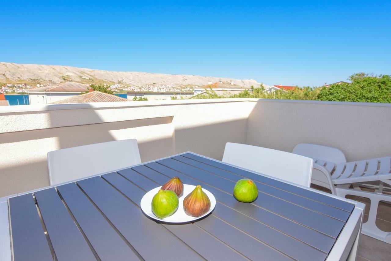 Villa Magena - Luxury Apartments In Pag Center Pag Town Eksteriør bilde